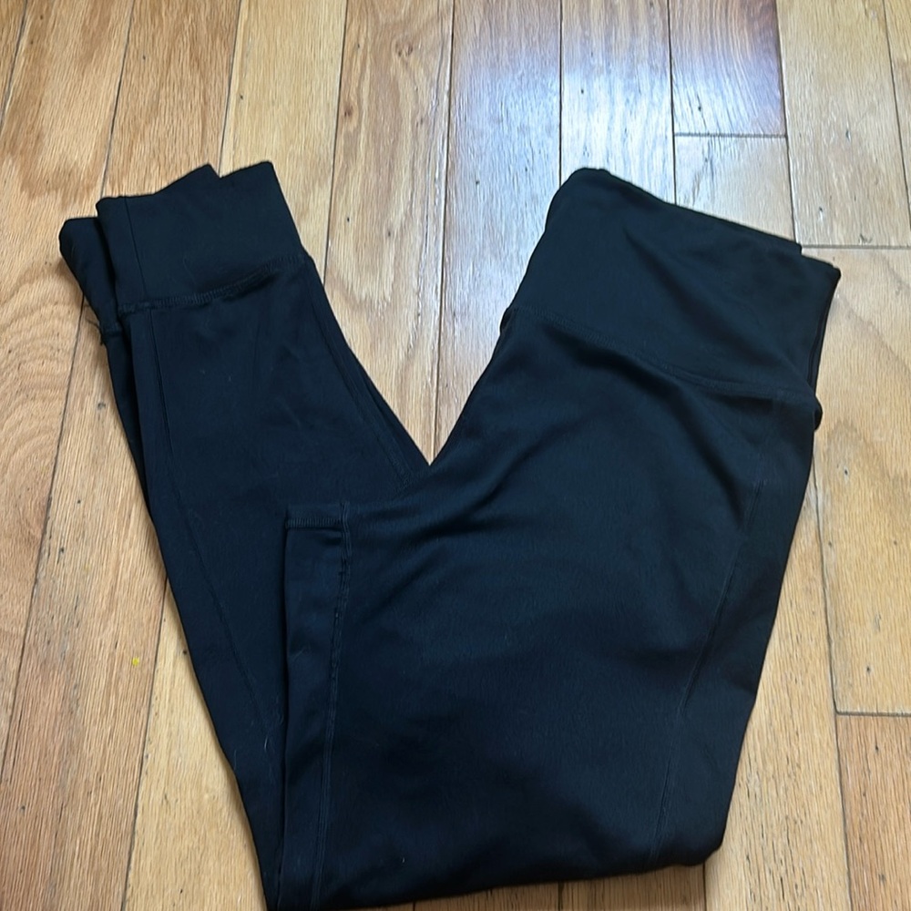 Aerie black warm high rise leggings